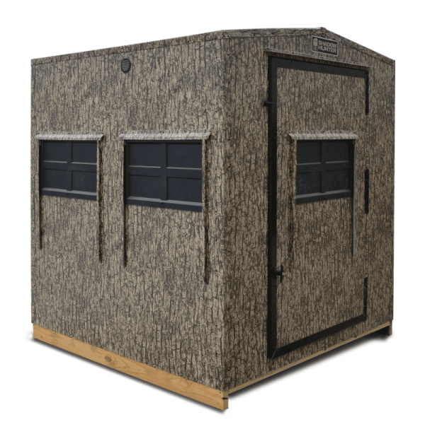 Shadow Hunter Blinds: Marksman Series MM66U: 6x6 Universal (Square w/7 Horizontal Windows)
